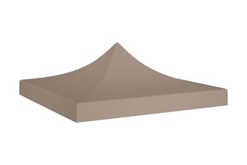 Tak till partytält 2x2 m taupe 270 g/m²