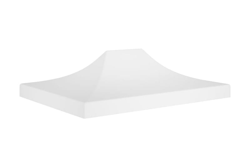 Tak till partytält 4,5x3 m vit 270 g/m² - Vit - Utemöbler - Solskydd - Paviljonger - Paviljongtak