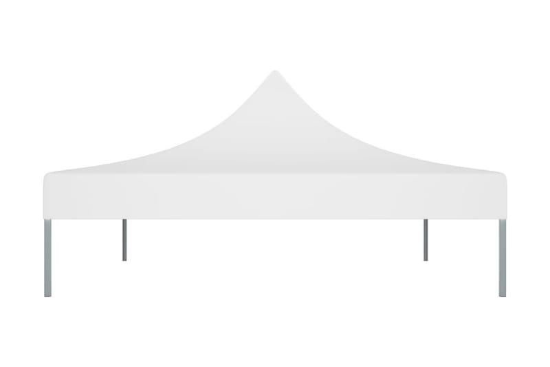 Tak till partytält 4,5x3 m vit 270 g/m² - Vit - Utemöbler - Solskydd - Paviljonger - Paviljongtak
