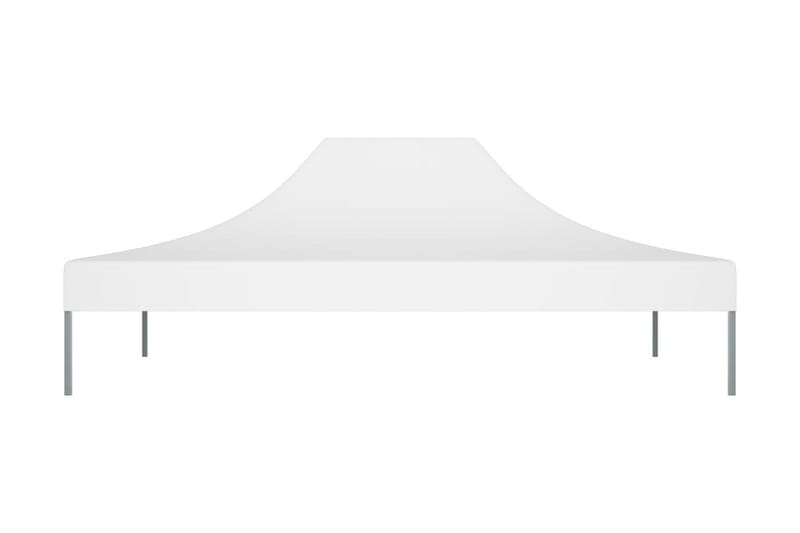 Tak till partytält 4,5x3 m vit 270 g/m² - Vit - Utemöbler - Solskydd - Paviljonger - Paviljongtak