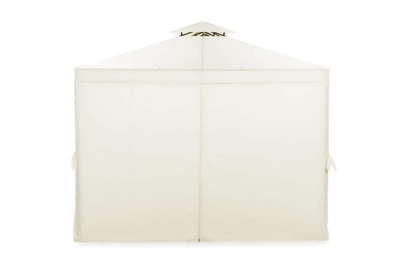 Bermuda Väggar till Paviljong 3x4 m - Beige/Vit - Utemöbler - Solskydd - Paviljonger - Paviljongväggar