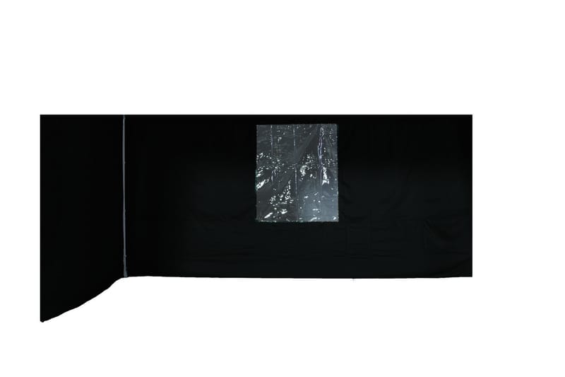 ESPRIT Paviljongvägg 400x300 cm 2-pack Mörkgrå - Paviljongväggar