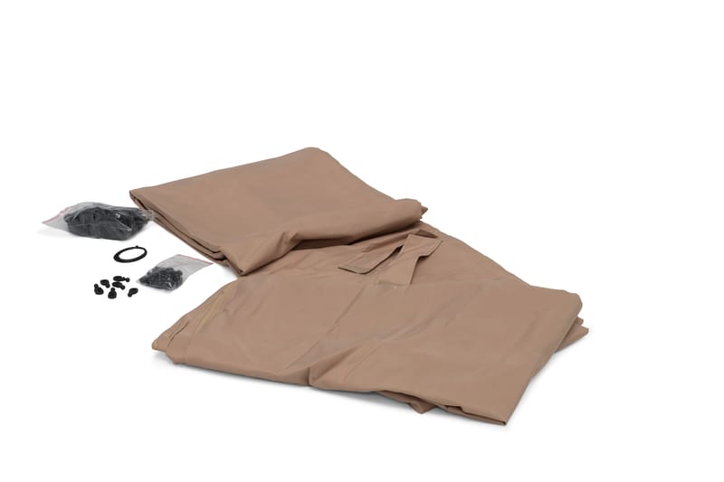 Paviljongväggar Hillerstorp Luxor 300 x 300 cm - Beige - Utemöbler - Solskydd - Paviljonger - Paviljongväggar