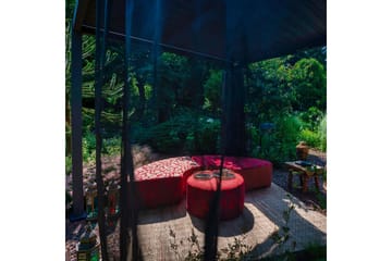 Myggnät till Paviljong Mirador 4 st Svart - Utemöbler - Solskydd - Paviljonger - Paviljongväggar