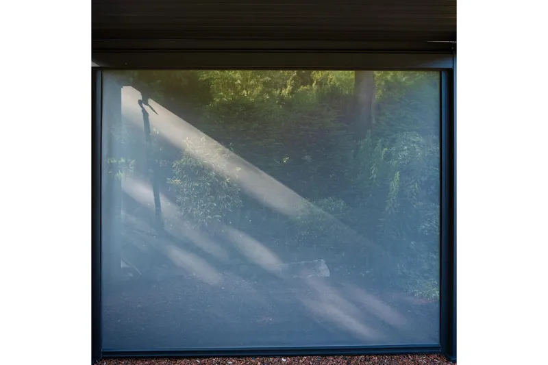 Rullgardin Paviljong vägg MiradorR 3m Grå - Utemöbler - Solskydd - Paviljonger - Paviljongväggar