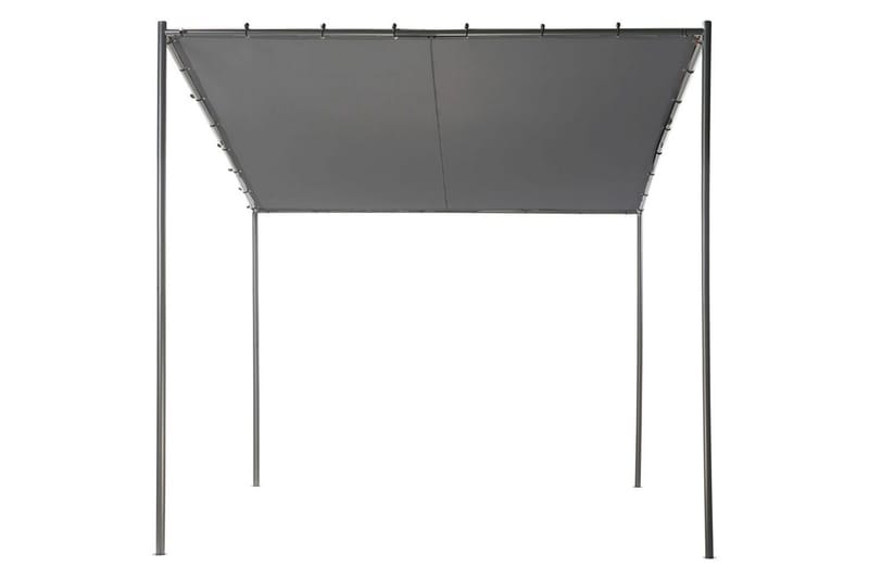 Trädgårdspergola Vimino - Grå, svart - Utemöbler - Solskydd - Pergola