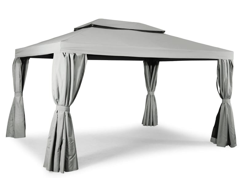 Utepaviljong SUNSET Paviljong 3x4 m, grå