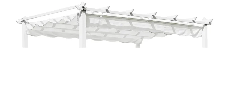 Hillerstorp Skanör Pergolatak 300 x 400 cm, Vit