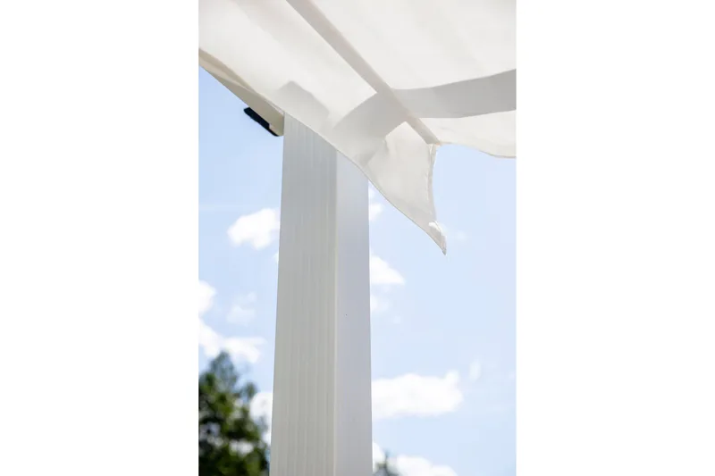 Lazio Pergola 348 cm - Vit - Utemöbler - Solskydd - Pergola
