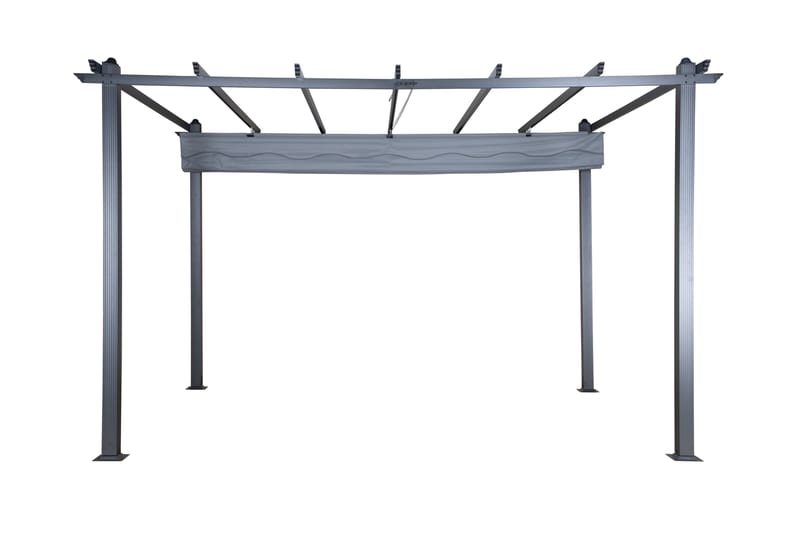 Lazio Pergola 295x395 cm - Svart/Grå - Utemöbler - Solskydd - Pergola
