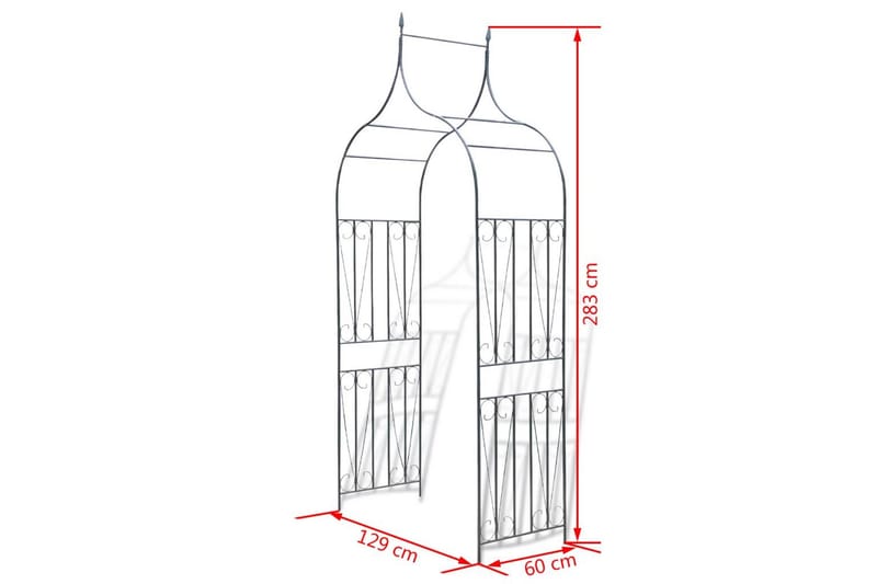Pergola för klätterväxter mörkgrön - Grön - Utemöbler - Solskydd - Pergola