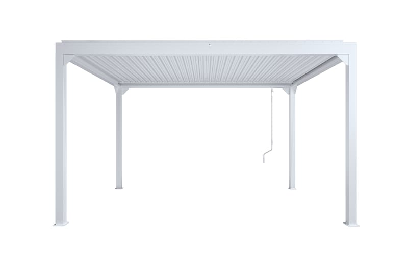 Pergola Öppningsbara lameller 3x4 m - Utemöbler - Solskydd - Pergola