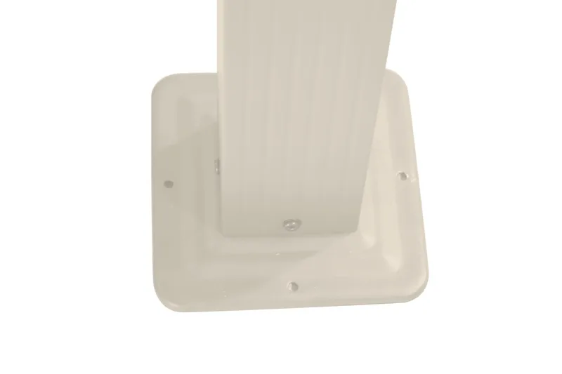 Porto Stor Pergola 4x3 m i aluminium med tak - Beige - Utemöbler - Solskydd - Pergola