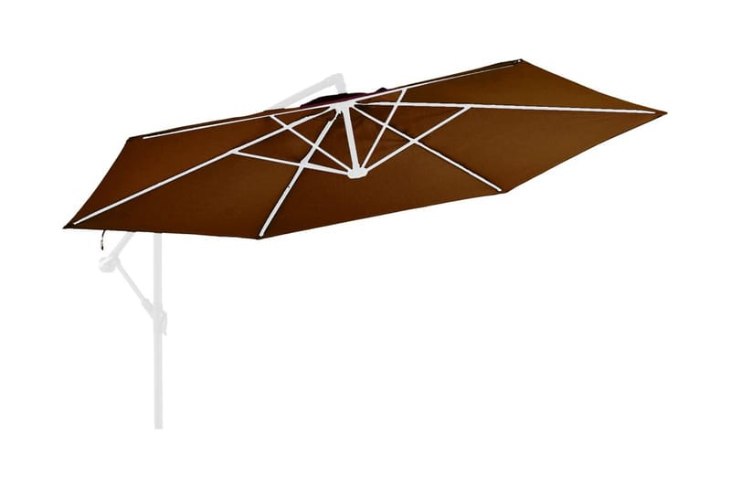 Reservtyg för frihängande parasoll terrakotta 350 cm - Parasoll