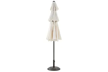 Roblin Parasoll 285x285 cm - Beige/Svart - Utemöbler - Solskydd - Parasoll - Balkongparasoll