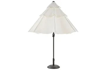 Roblin Parasoll 285x285 cm - Beige/Svart - Utemöbler - Solskydd - Parasoll - Balkongparasoll