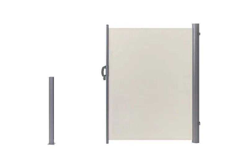 Sidomarkis Dorio Beige/Silver, 305x9x160 cm - Beige/Silver, 305x9x160 cm - Utemöbler - Solskydd - Markiser