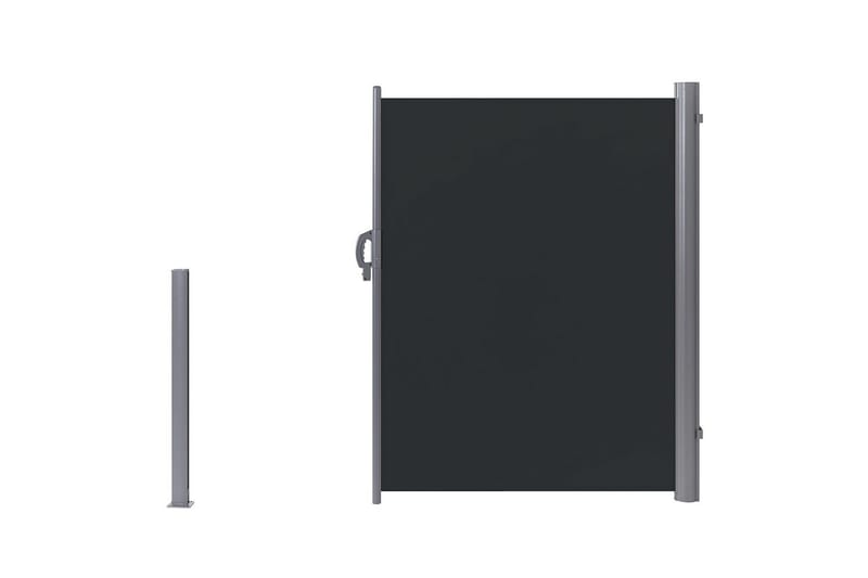 Sidomarkis Dorio Grafitgrå/Silver, 305x9x160 cm - Grafitgrå/Silver, 305x9x160 cm - Utemöbler - Solskydd - Skärmskydd & vindskydd