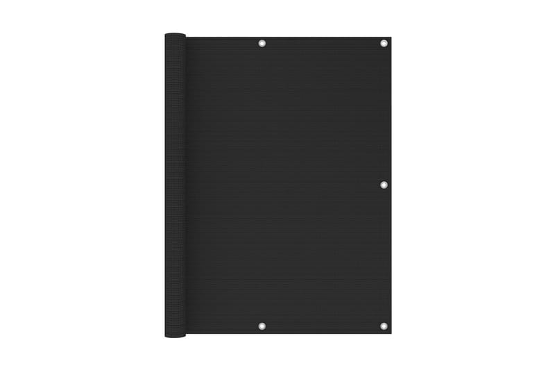 Balkongskärm antracit 120x300 cm HDPE - Antracit - Utemöbler - Solskydd - Skärmskydd & vindskydd