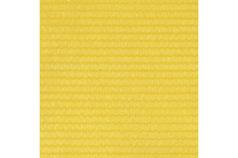 Balkongskärm gul 120x600 cm HDPE - Gul - Utemöbler - Solskydd - Skärmskydd & vindskydd