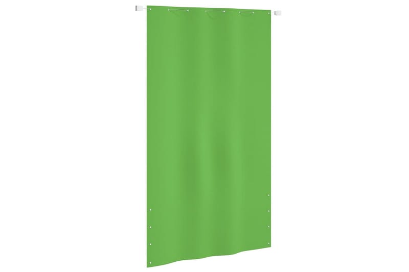 Balkongskärm ljusgrön 140x240 cm oxfordtyg - Ljusgrön - Utemöbler - Solskydd - Skärmskydd & vindskydd