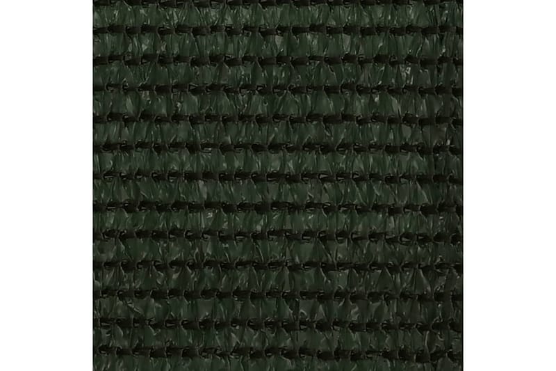 Balkongskärm mörkgrön 75x400 cm HDPE - Mörkgrön - Skärmskydd & vindskydd