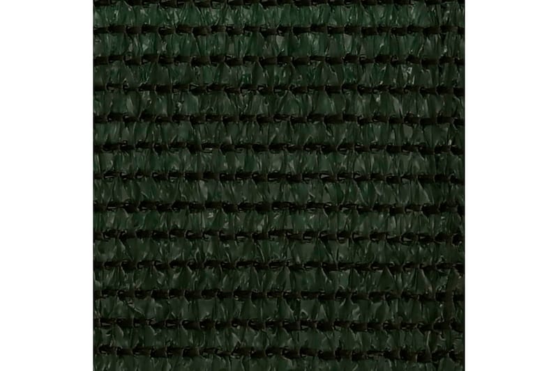 Balkongskärm mörkgrön 75x600 cm HDPE - Mörkgrön - Skärmskydd & vindskydd