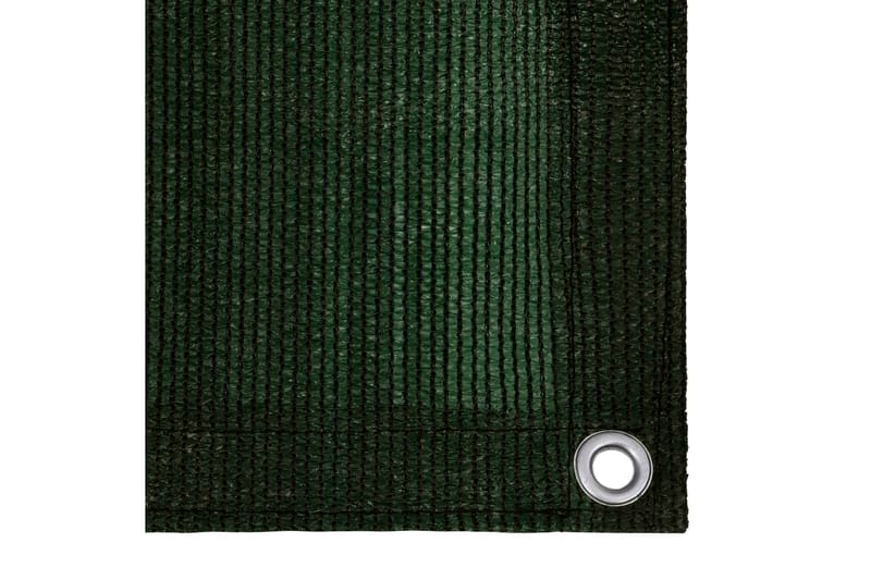 Balkongskärm mörkgrön 75x600 cm HDPE - Mörkgrön - Utemöbler - Solskydd - Skärmskydd & vindskydd