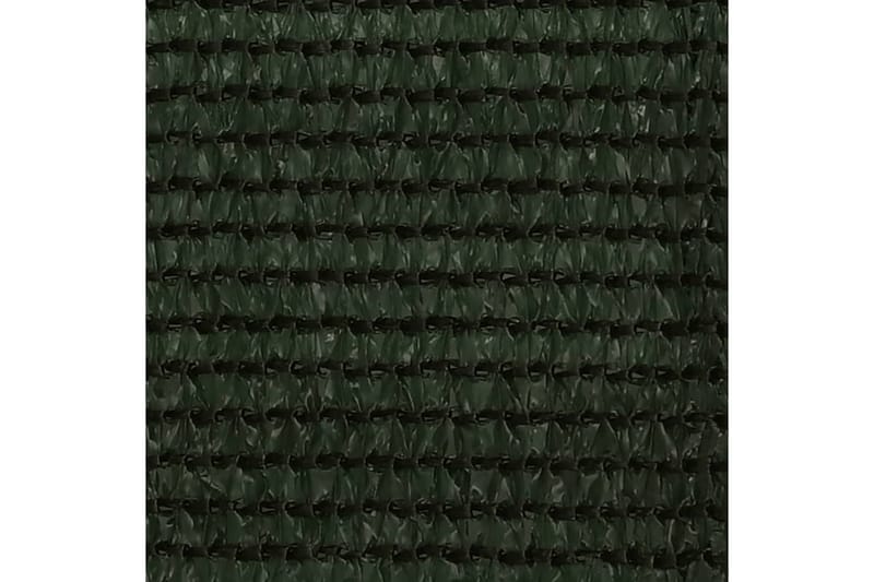 Balkongskärm mörkgrön 90x500 cm HDPE - Mörkgrön - Utemöbler - Solskydd - Skärmskydd & vindskydd