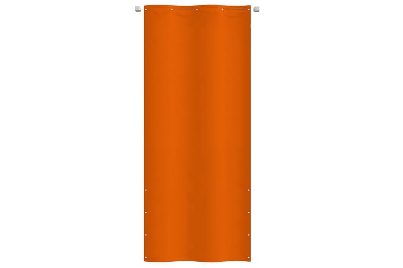 Balkongskärm orange 100x240 cm oxfordtyg - Orange - Skärmskydd & vindskydd