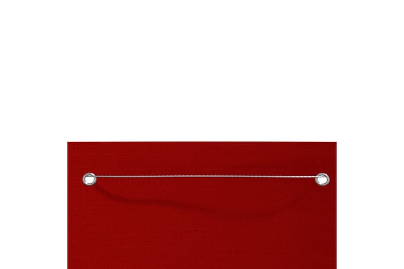 Balkongskärm röd 160x240 cm oxfordtyg - Röd - Utemöbler - Solskydd - Skärmskydd & vindskydd