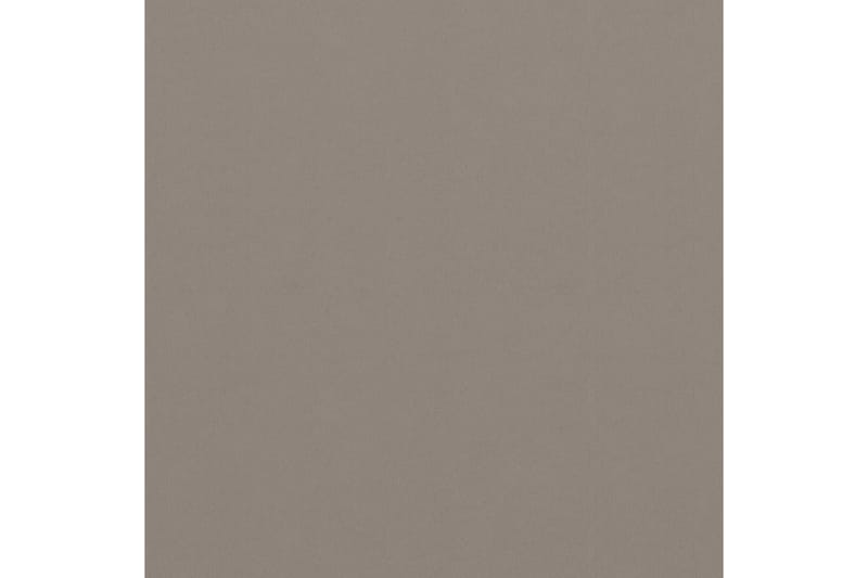 Balkongskärm taupe 120x500 cm oxfordtyg - Brun - Skärmskydd & vindskydd