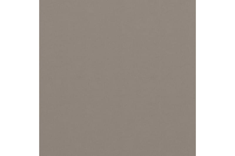 Balkongskärm taupe 75x600 cm oxfordtyg - Brun - Utemöbler - Solskydd - Skärmskydd & vindskydd