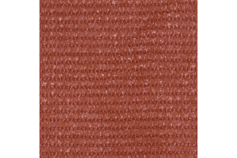 Balkongskärm terrakotta 90x400 cm HDPE - Terrakotta - Skärmskydd & vindskydd