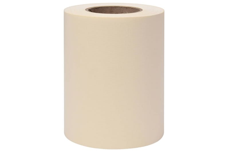Insynsskydd för trädgården 4 st PVC 35x0,19 m gräddvit - Kräm - Utemöbler - Solskydd - Skärmskydd & vindskydd