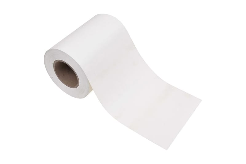 Insynsskydd för trädgården 4 st PVC 35x0,19 m vit - Vit - Utemöbler - Solskydd - Skärmskydd & vindskydd