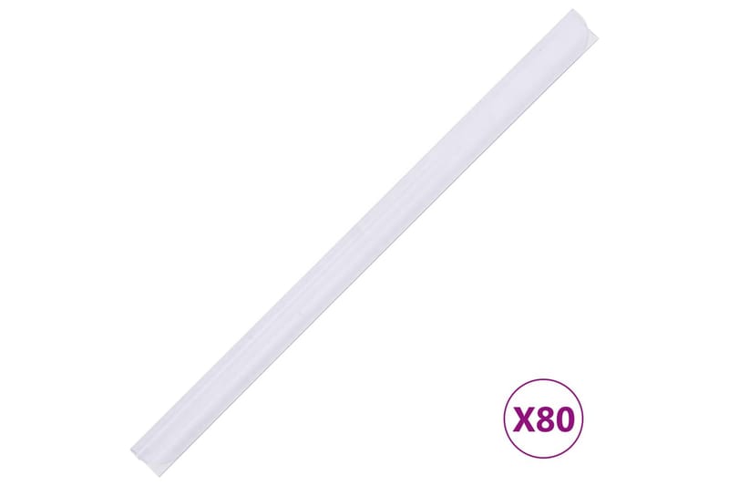 Insynsskydd för trädgården 4 st PVC 35x0,19 m grön - Grön - Utemöbler - Solskydd - Skärmskydd & vindskydd