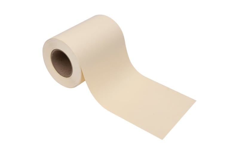 Insynsskydd för trädgården PVC 35x0,19 m gräddvit - Vit - Utemöbler - Solskydd - Skärmskydd & vindskydd