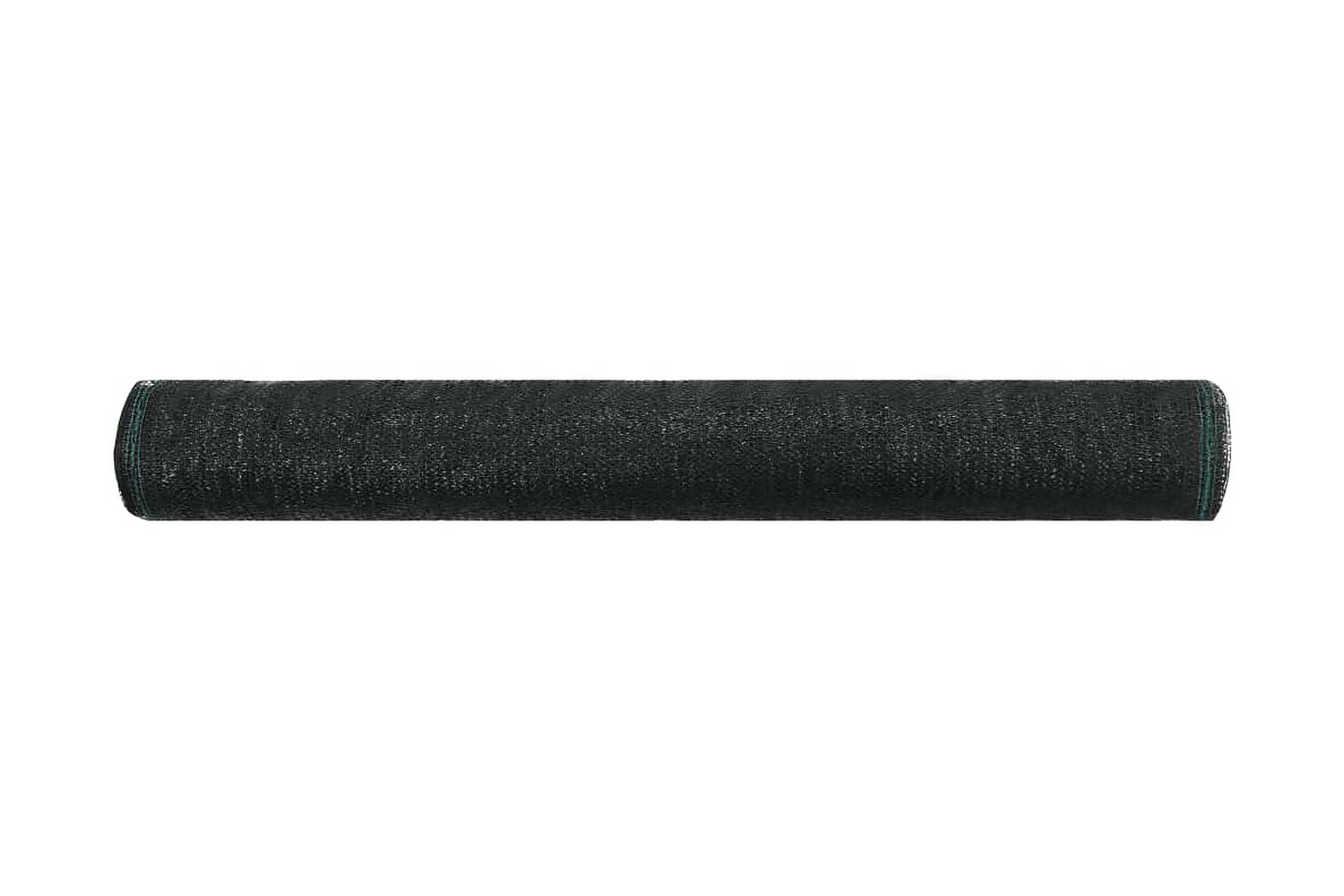 Vindskydd för tennisplan HDPE 1,4×50 m svart – Svart