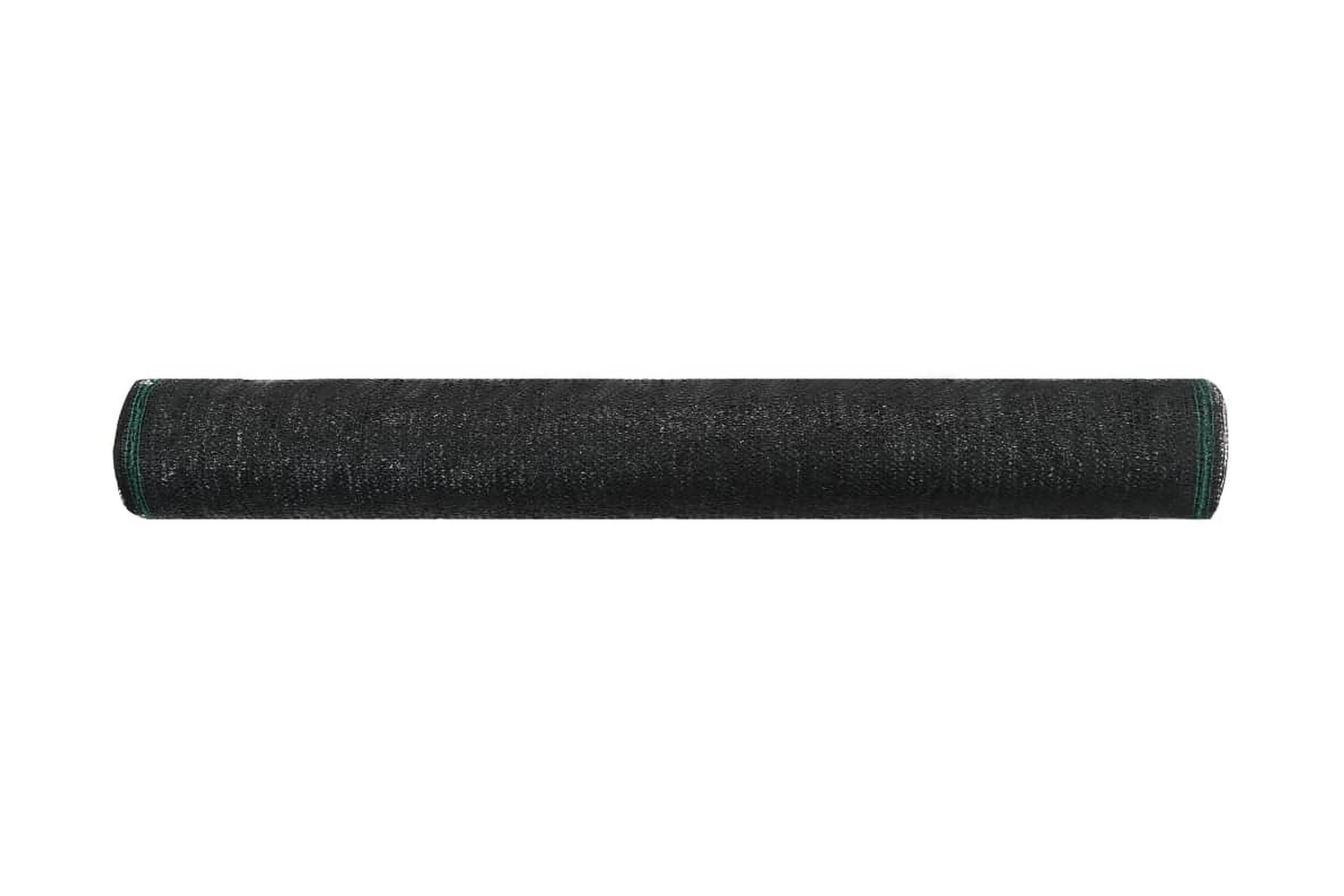 Vindskydd för tennisplan HDPE 1×50 m svart – Svart