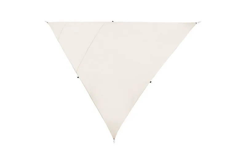Skuggsegel Lukka Vit, Triangulär, Vit, Triangulär