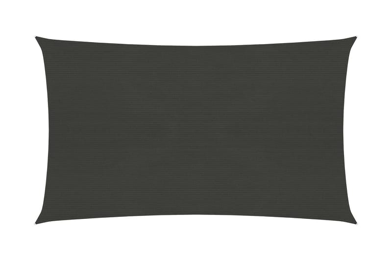 Solsegel 160 g/m² antracit 5x8 m HDPE - Grå - Utemöbler - Solskydd - Solsegel
