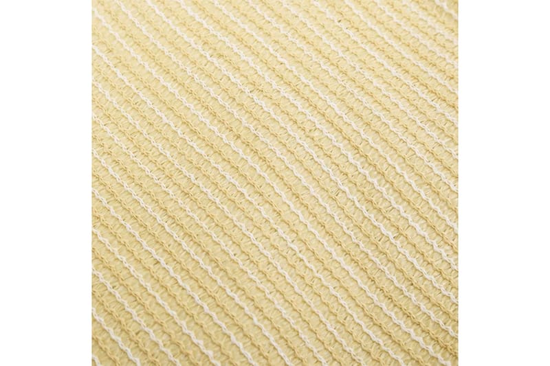 Solsegel 160 g/m² beige 2,5x4,5 m HDPE - Beige - Solsegel