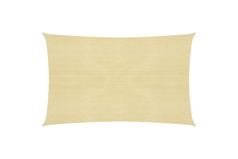 Solsegel 160 g/m² beige 2,5x4,5 m HDPE - Beige - Solsegel