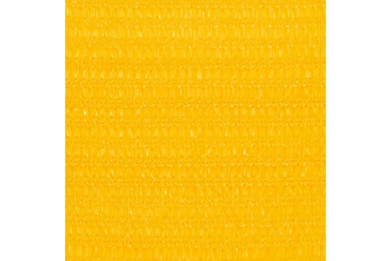 Solsegel 160 g/m² gul 2,5x3 m HDPE - Gul - Utemöbler - Solskydd - Solsegel