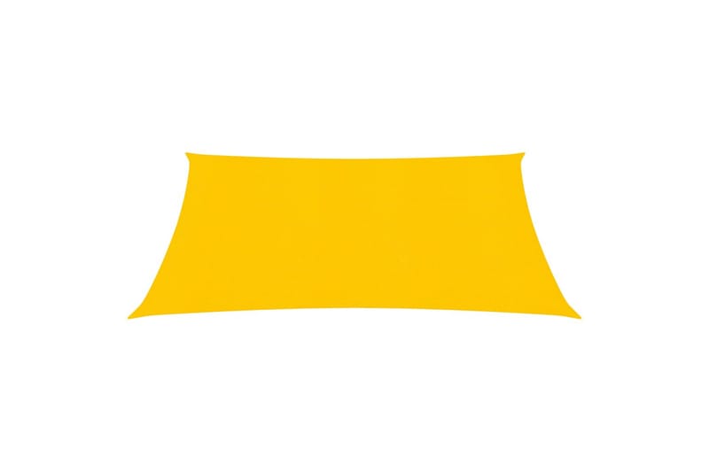 Solsegel 160 g/m² gul 2,5x3 m HDPE - Gul - Utemöbler - Solskydd - Solsegel