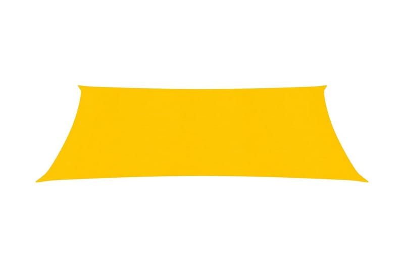 Solsegel 160 g/m² gul 2,5x5 m HDPE - Gul - Utemöbler - Solskydd - Solsegel