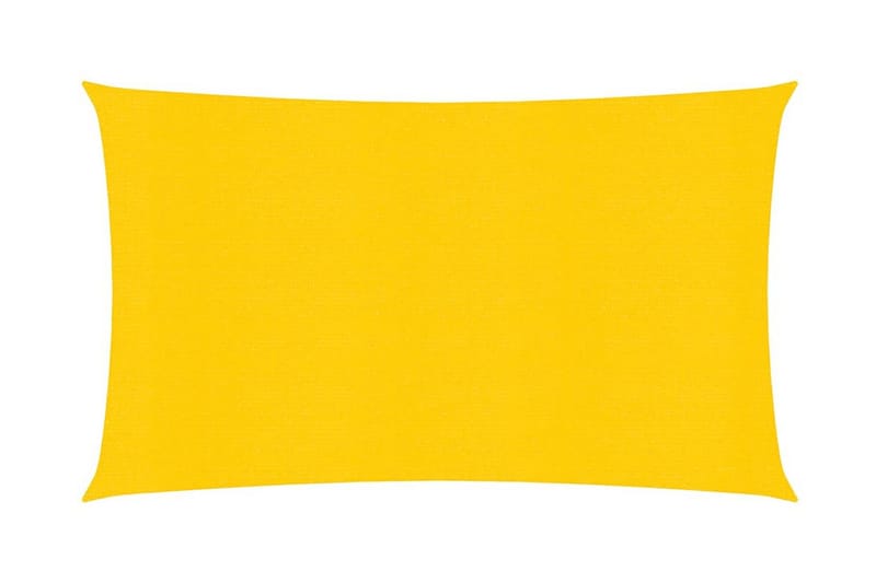 Solsegel 160 g/m² gul 3x6 m HDPE - Gul - Utemöbler - Solskydd - Solsegel