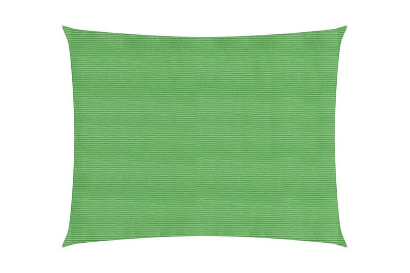 Solsegel 160 g/m² ljusgrön 2x3 m HDPE - Grön - Utemöbler - Solskydd - Solsegel