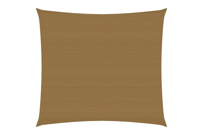 Solsegel 160 g/m² taupe 2x2,5 m HDPE - Brun - Utemöbler - Solskydd - Solsegel